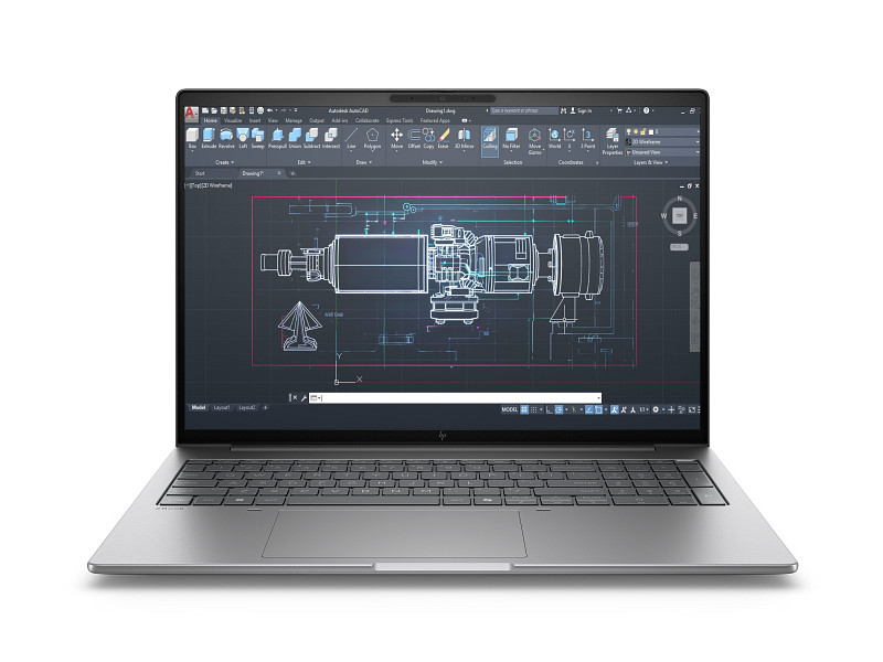 HP ZBook 8 G1i 16” Ultra 7 255H 2.0GHz 16GB 512GB SSD
