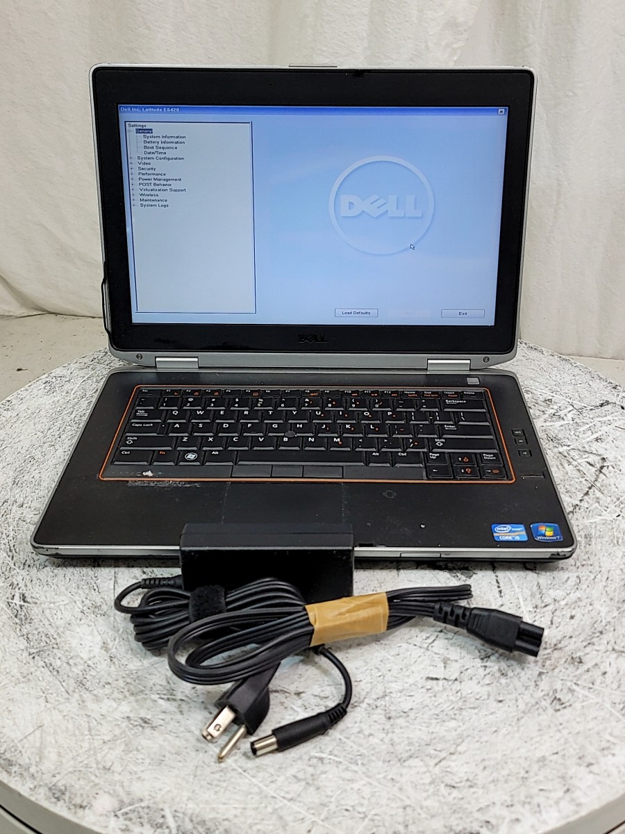 DELL LATITUDE E6420 PC Laptop INTEL CORE I5-2410M 4GB 250GB SEE NOTES