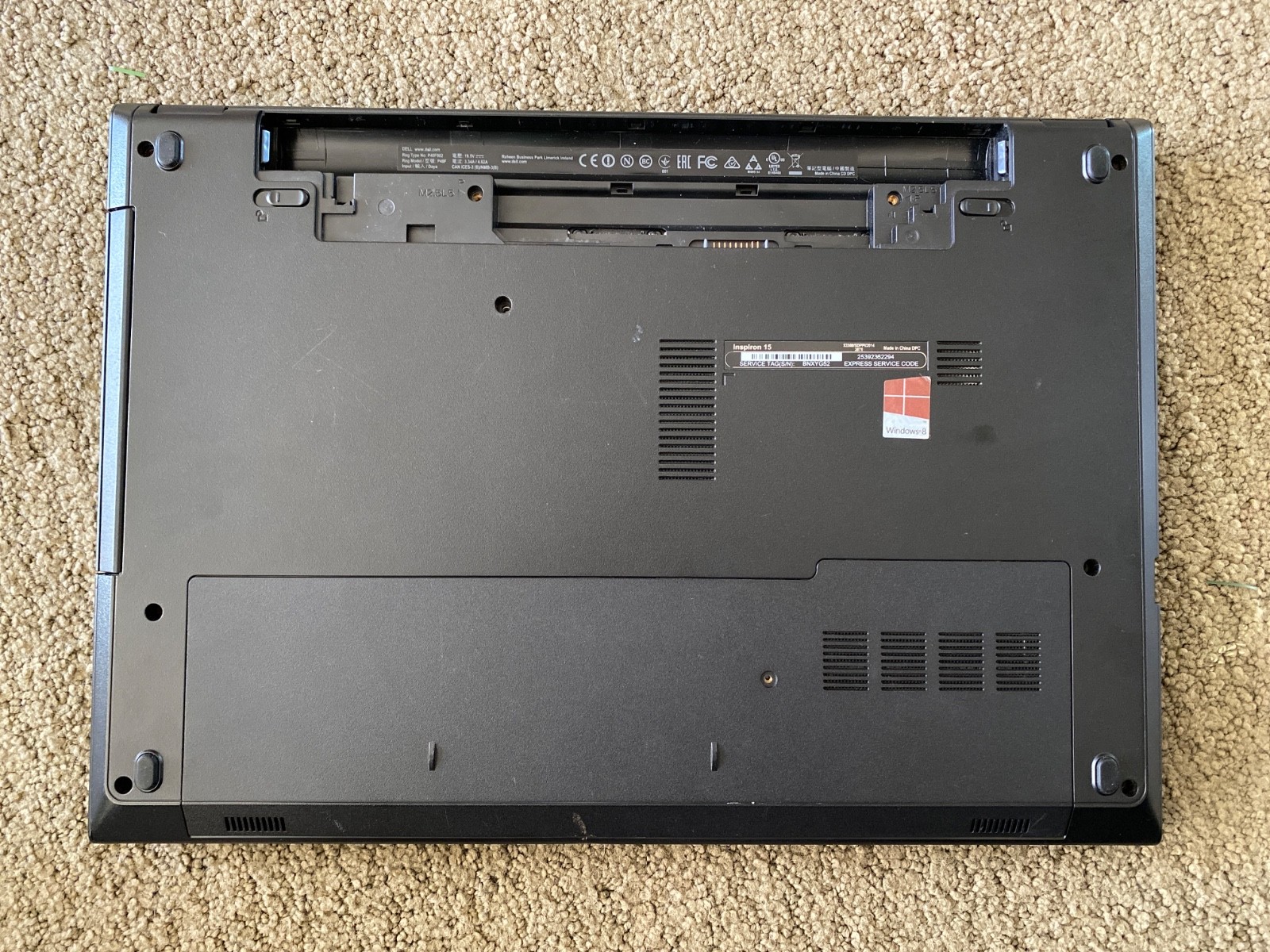 Dell Inspiron 15″ (500GB HDD, AMD A6, 4GB RAM) Ubuntu preinstalled