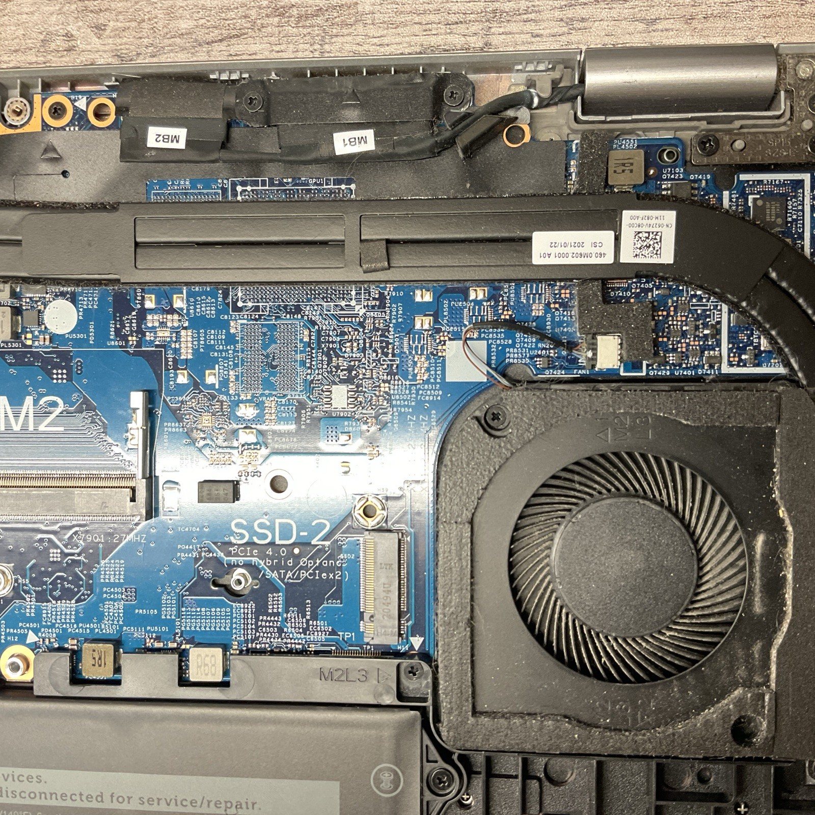 Dell Latitude 5520 / i7 11th Gen / No Power / No RAM / No SSD / C20