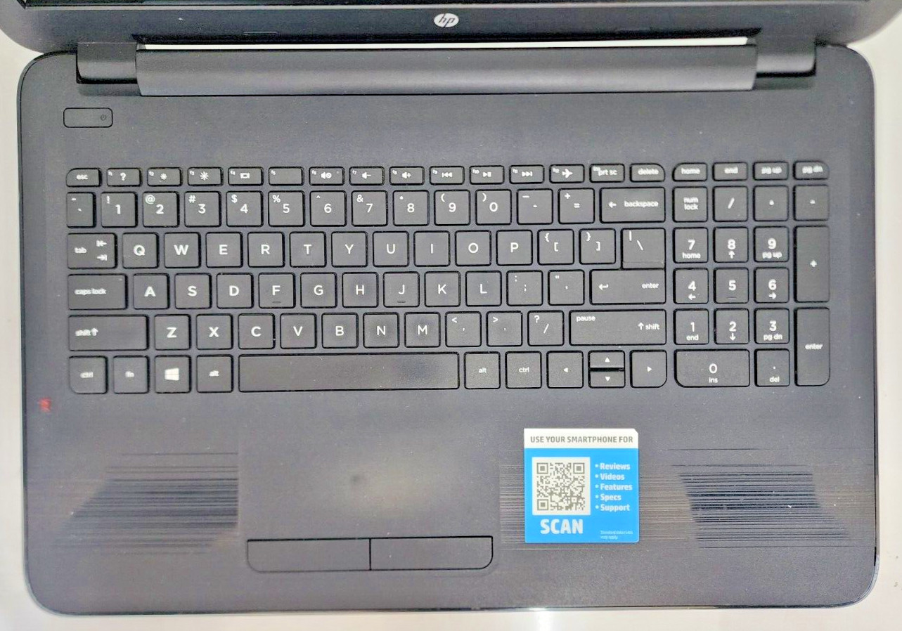 HP 15.6″ Laptop 4GB RAM 500GB HDD AMD E2 1.80GHz 15-BA018WM