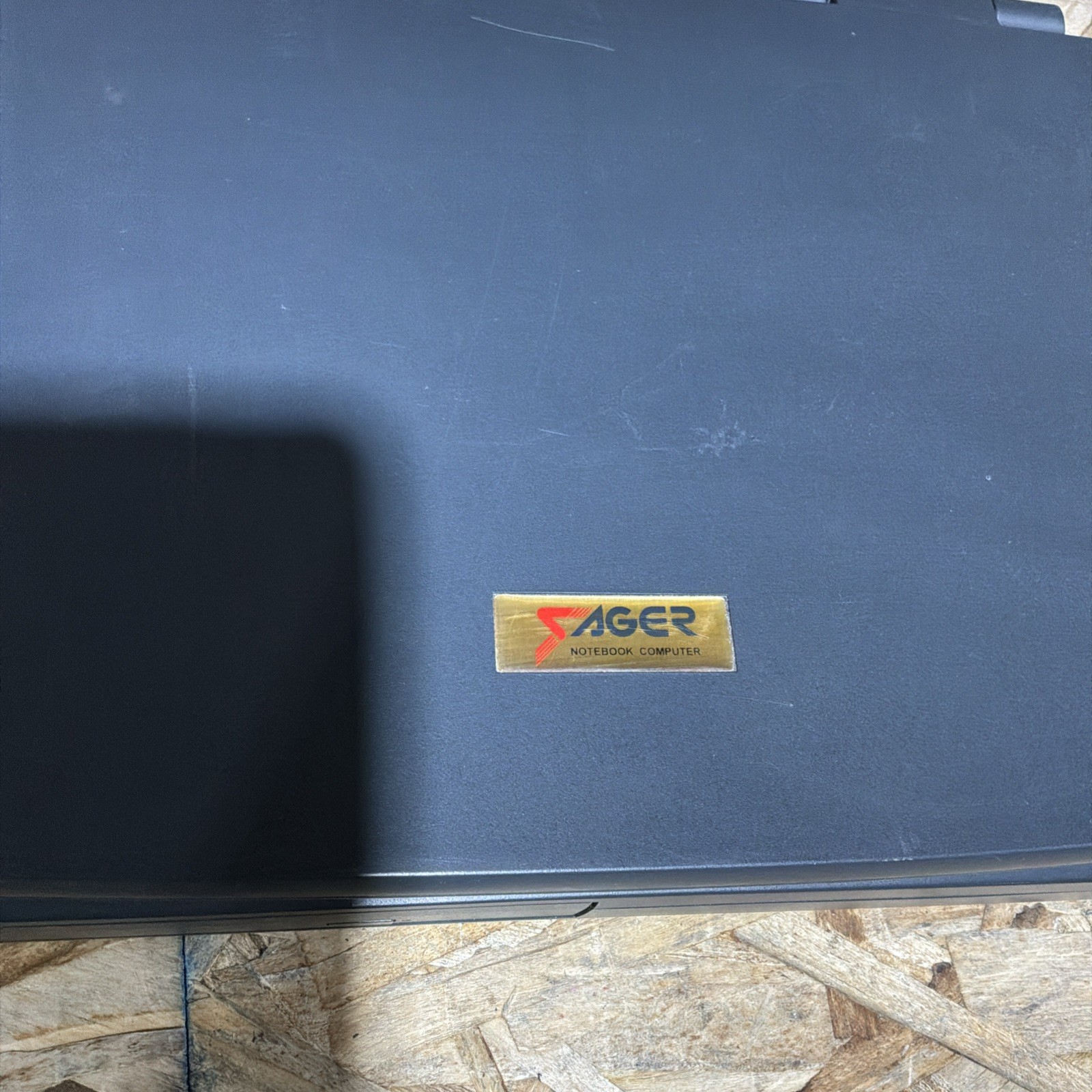 Rare Sager Clevo Model 86 Notebook Computer Vintage Laptop Untested No HD C318
