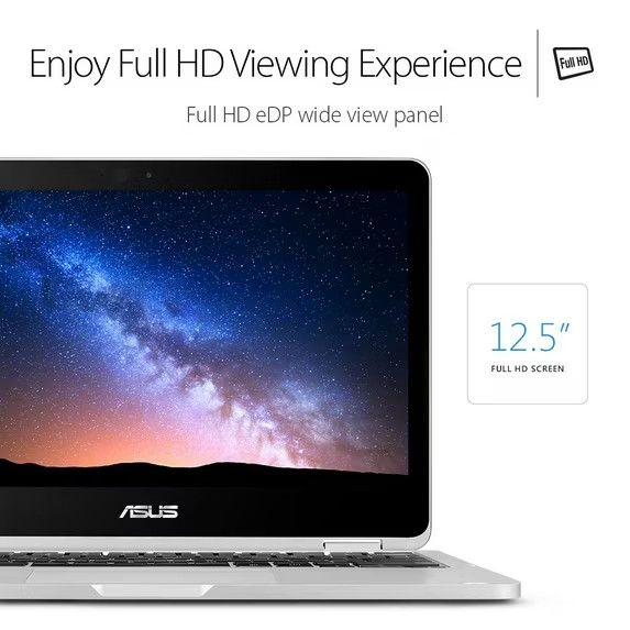 ASUS Chromebook C302C 12.5″ M3 4GB RAM 64GB SSD Non Touch Grade B
