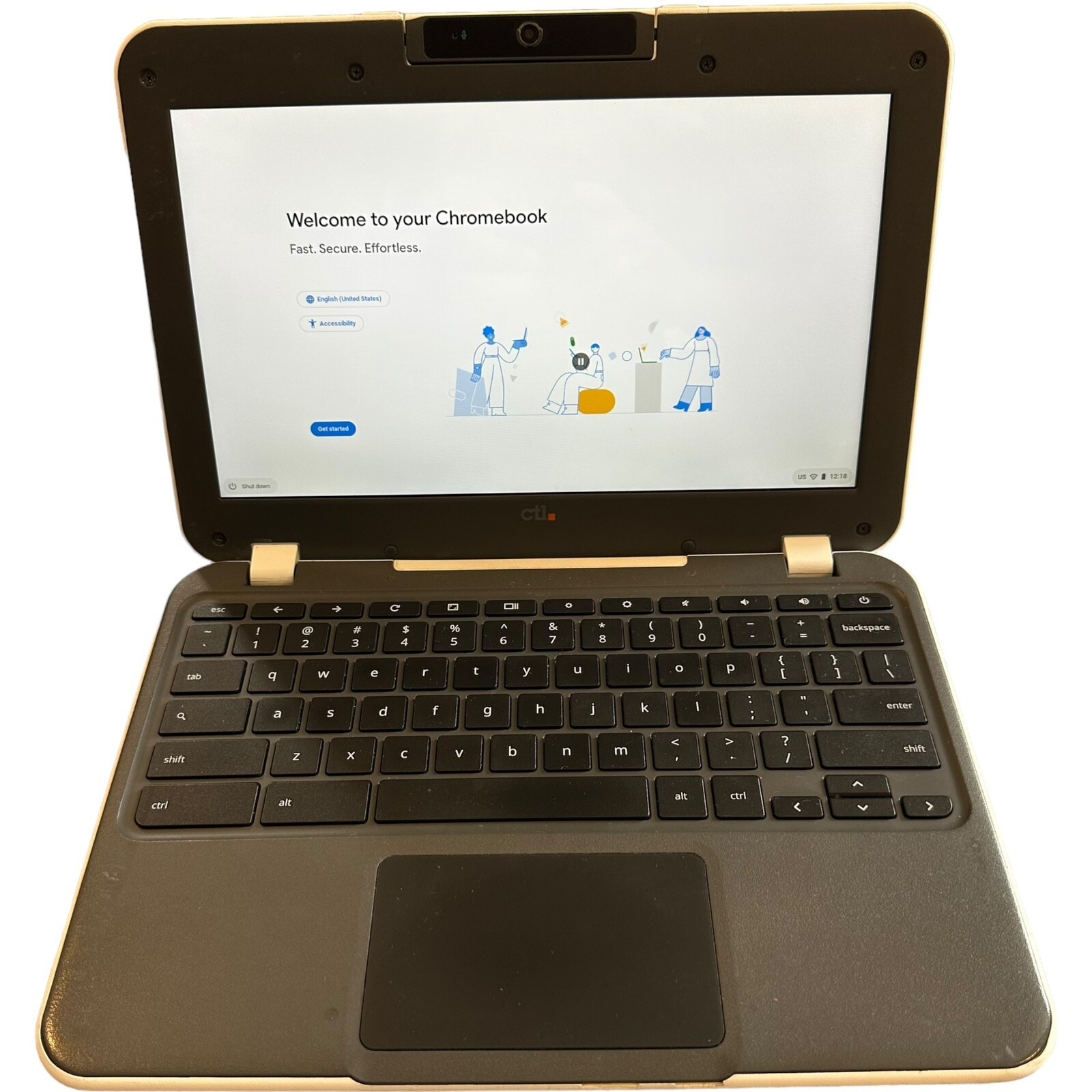 CTL Chromebook NL6D Intel Celeron 1.6GHz 32GB SSD 4GB RAMz “ TOUCHSCREEN”