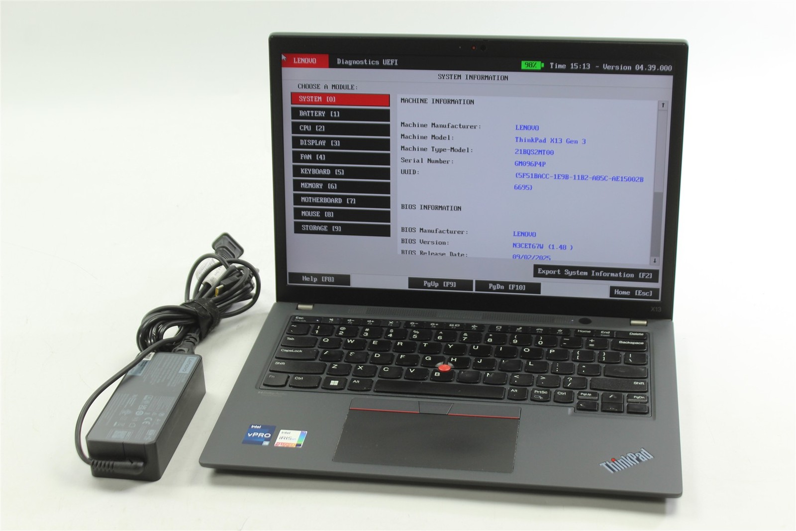 Lenovo ThinkPad X13 Gen 3 13.3″ i5-1245U 1.6GHz 256GB SSD 16GB RAM W11P