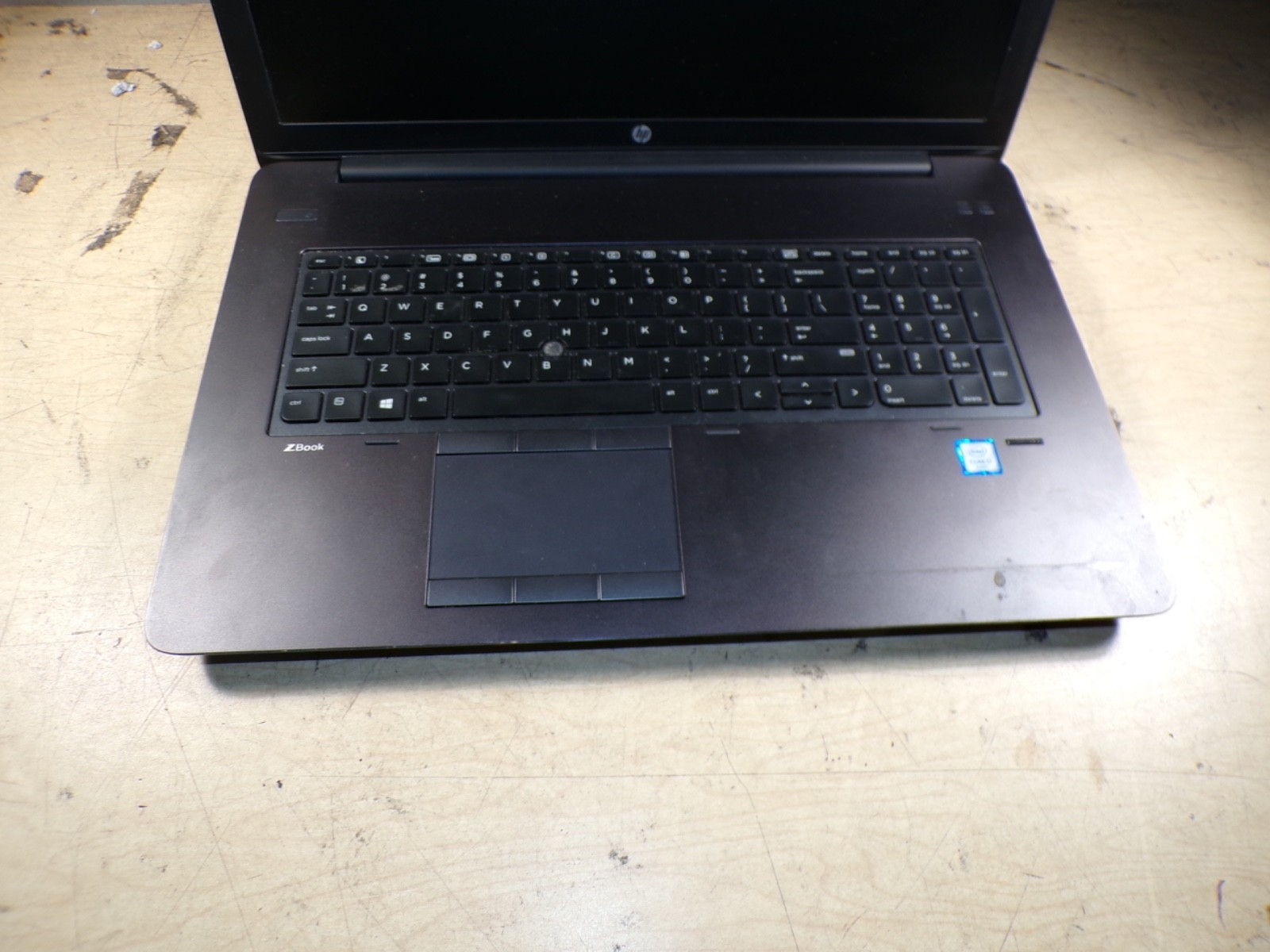HP ZBOOK I7 G3 INTEL CORE I7-6700HQ 2.60GHZ 8GB RAM **NO HD/ NO CADDIE/ NO OS