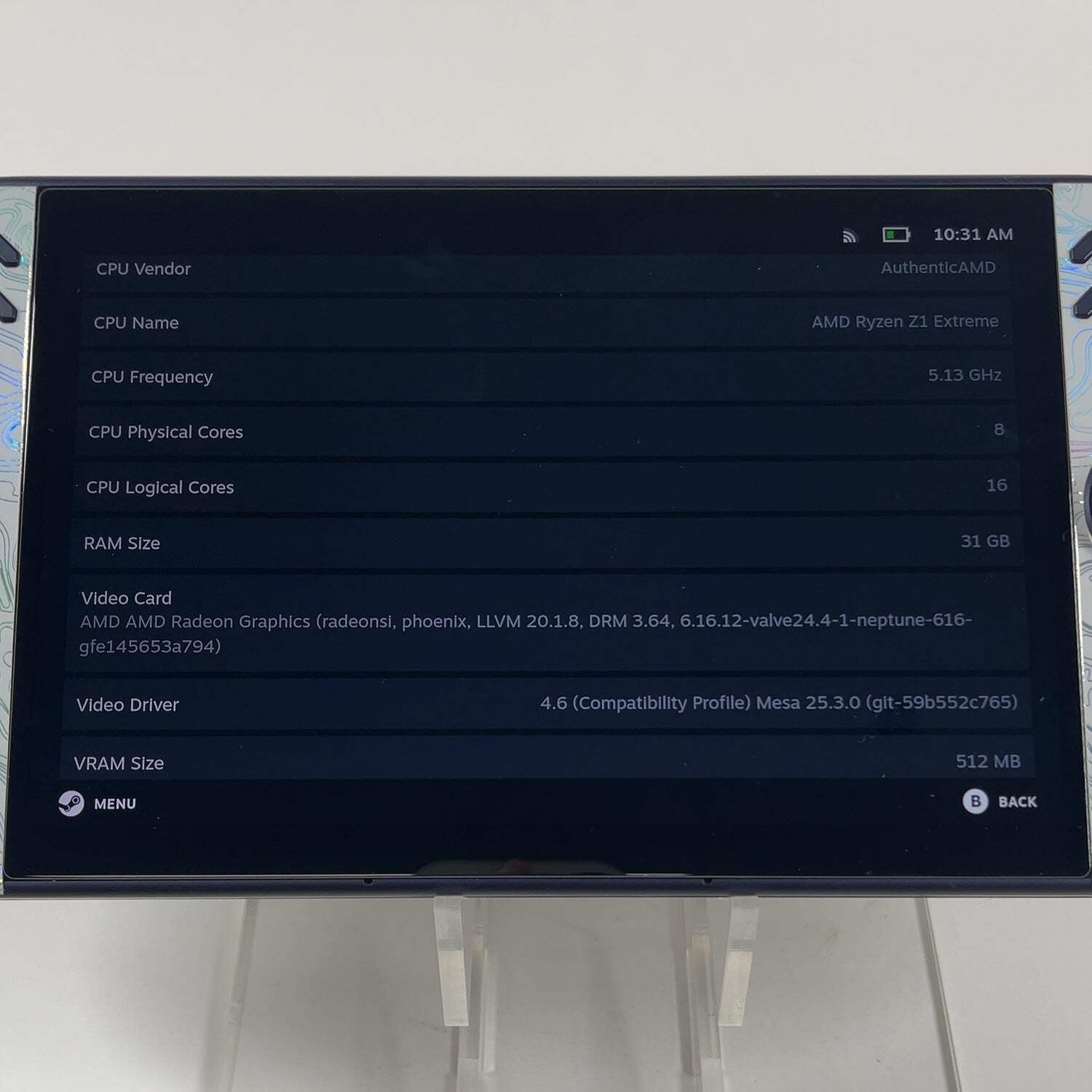 Lenovo Legion Go S with SteamOS 8″ AMD Ryzen Z1 Extreme 32GB RAM 1TB 83N6000GUS
