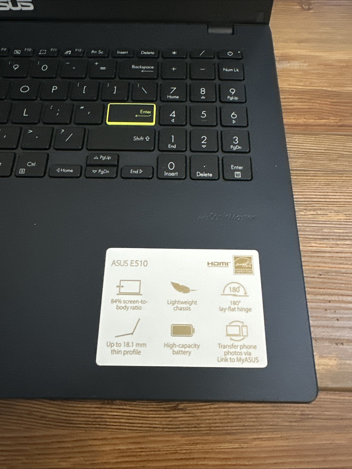 ASUS L510MA-WB04 15.6″ Intel Celeron FHD N4020 4GB, 128GB SSD Microsoft 365