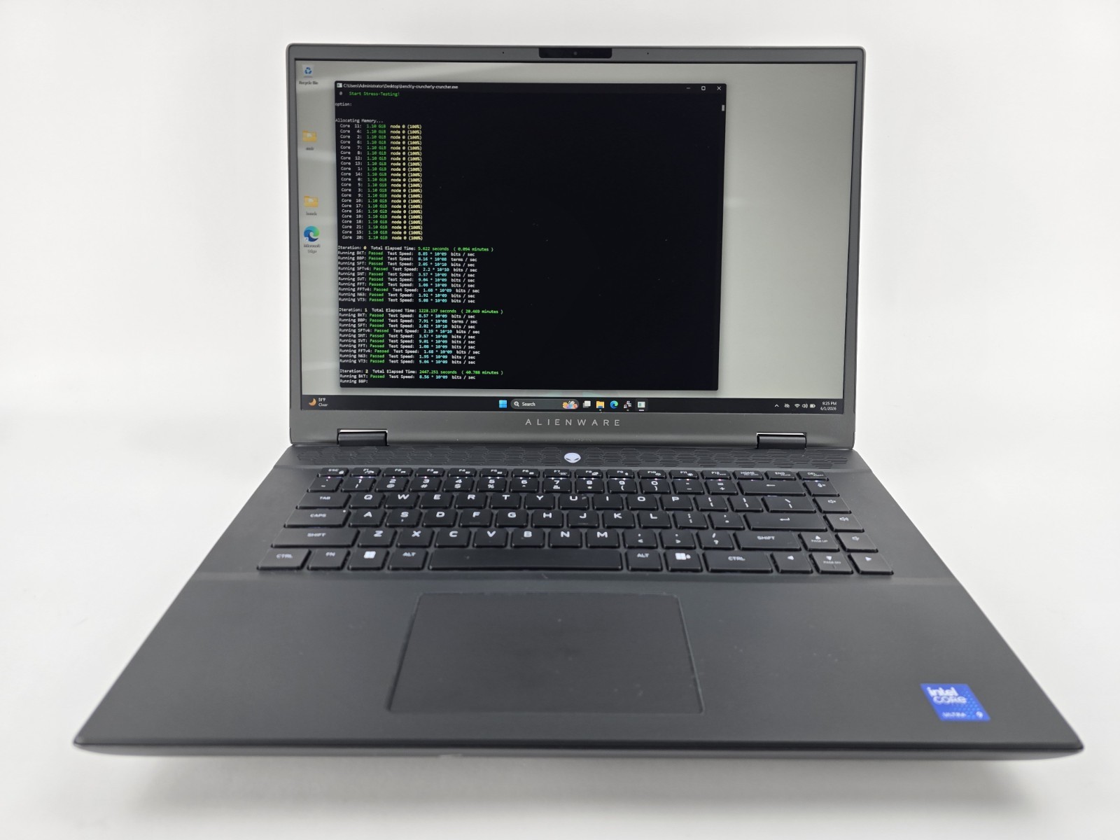 Dell Alienware M16 R2 16″ Ultra 9 185H 32GB 1TB RTX 4070 – For Parts – AS-IS
