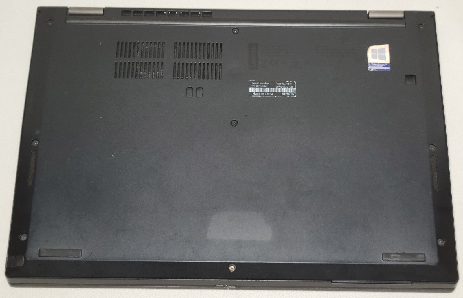 THINKPAD L13 YOGA i5-10210U 16GB RAM NO ADAPTER (UID TEBC706CE6)