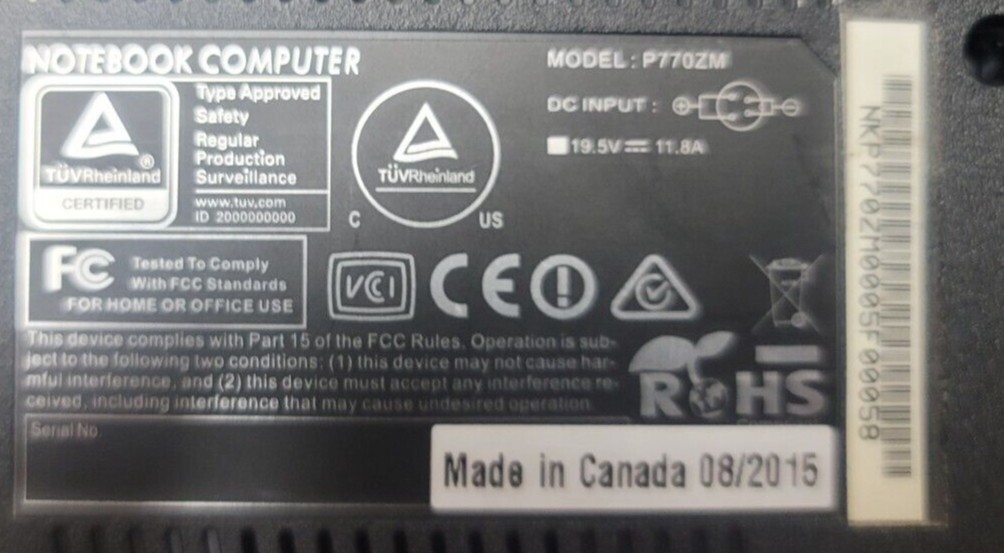 Boxx Notebook Computer Black Windows 7 2015