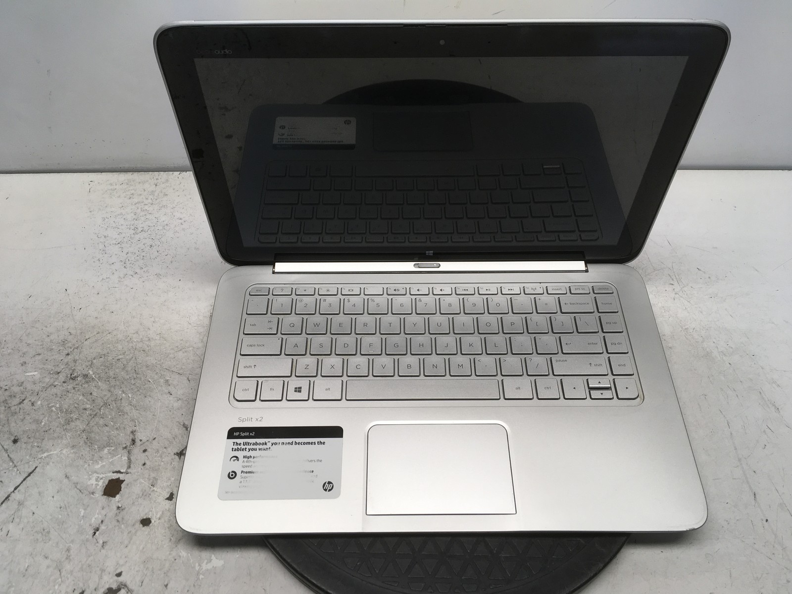 HP Split 13 X2 Intel i5-4202Y 1.6GHz 4 GB NO HDD No Batt