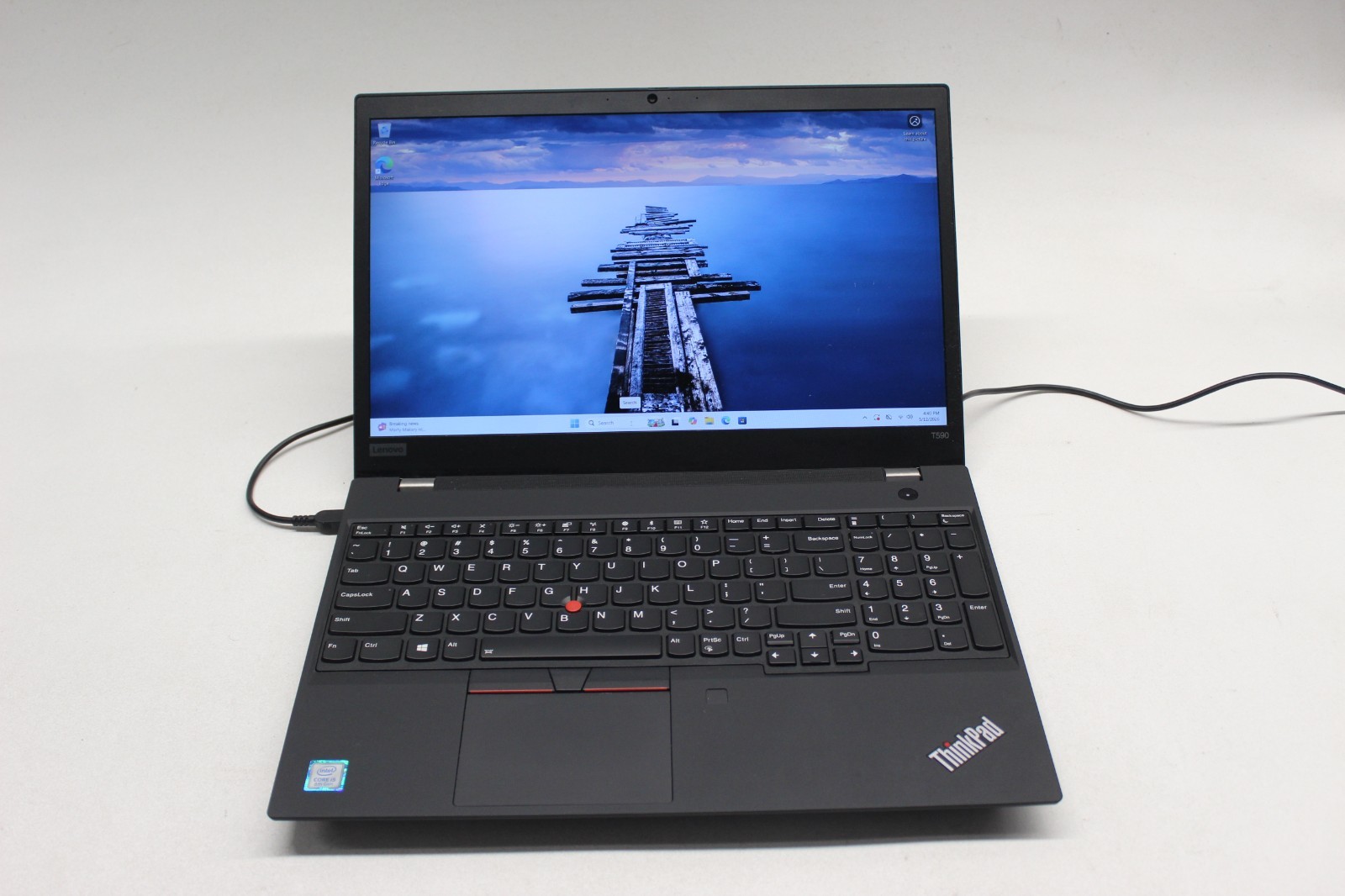 Lenovo T590 I5-8265U 256GB NvME SSD 8GB DDR4 Win11Pro*NO Battery