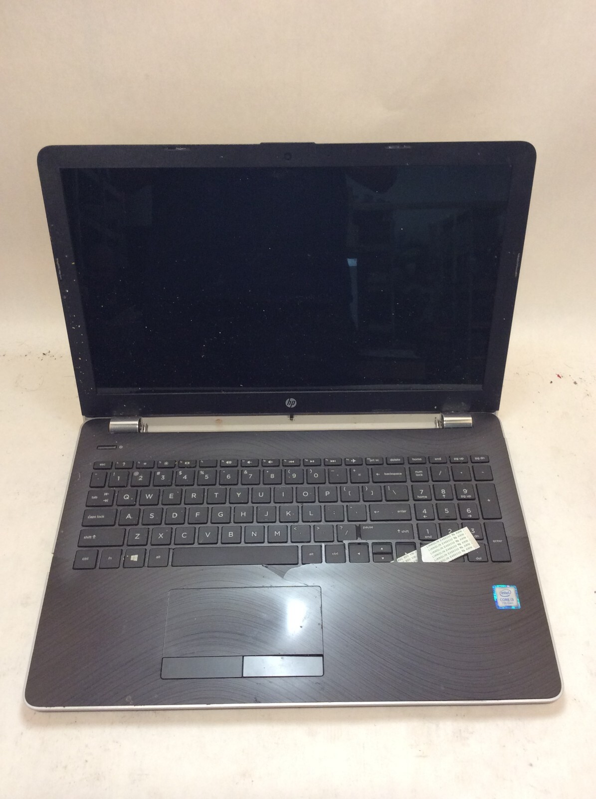 HP Notebook 15-bs062st Laptop 15″ Intel Core i3 7th Gen WON’T TURN ON -PP