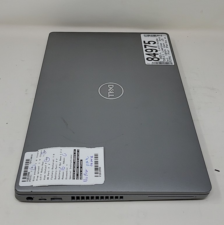 DELL Latitude 5511 Laptop Intel 10th Gen i5 CPU For Parts or Repair SEE NOTES
