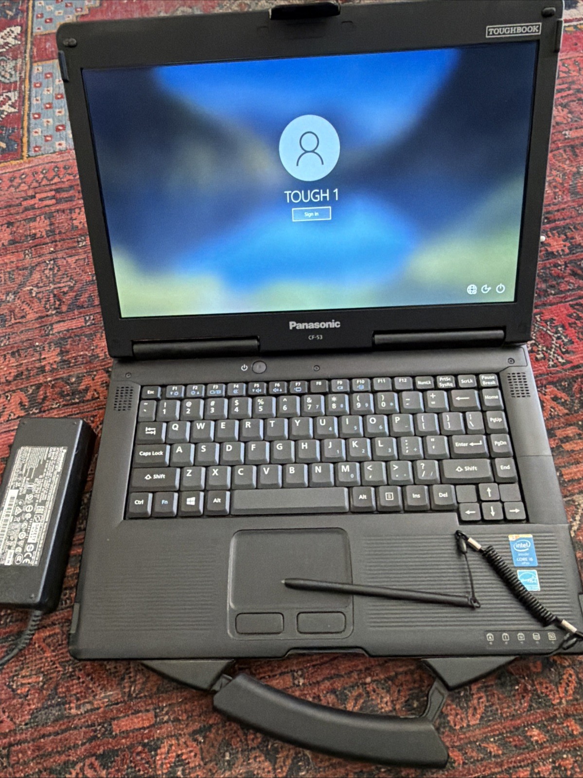Panasonic Toughbook CF-53 i5 4310u 2.0GHz 256GB SSD 16GB Windows 10 Pro Nice 👍