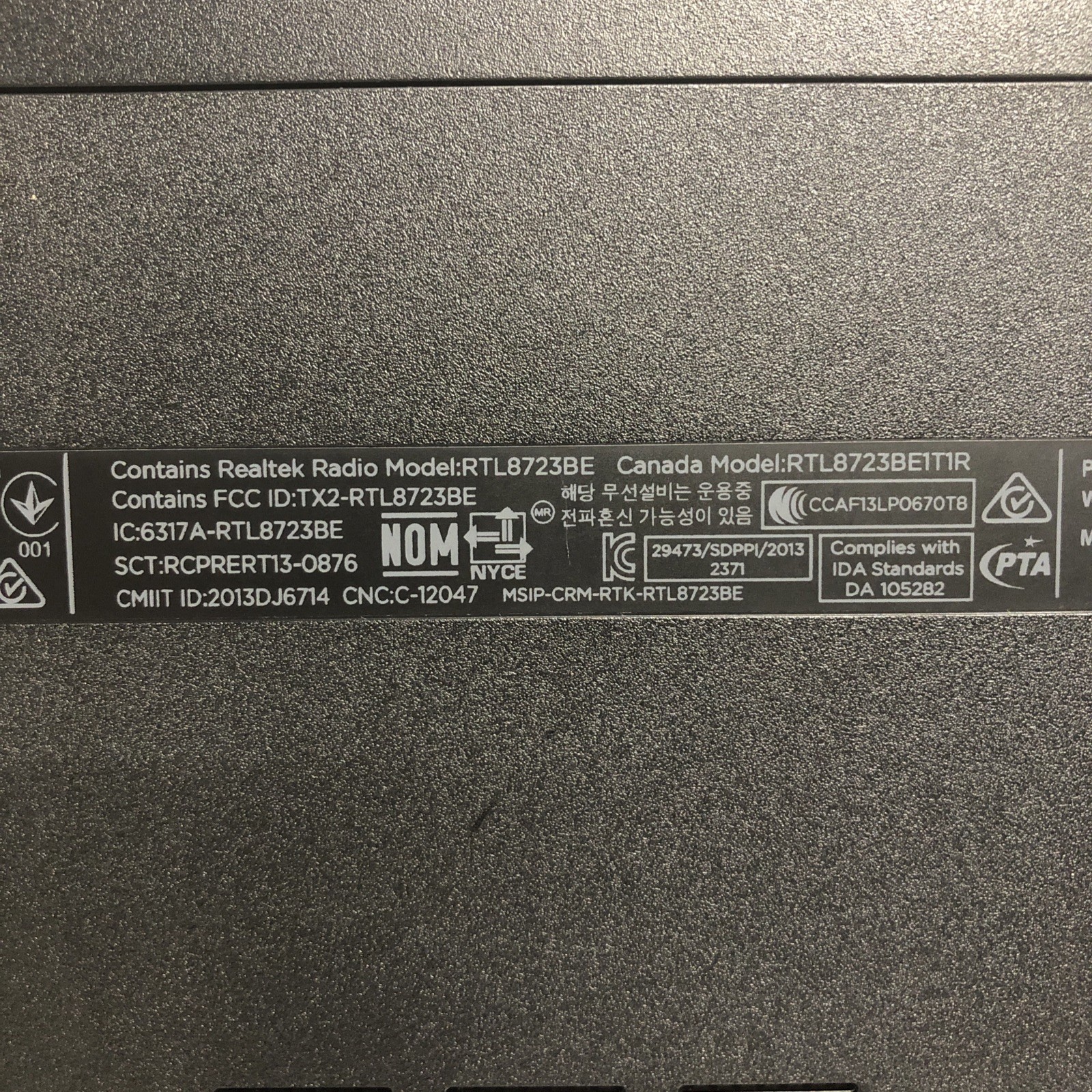 HP Notebook RTL8723BE 8Gb 750Gb HDD *read*