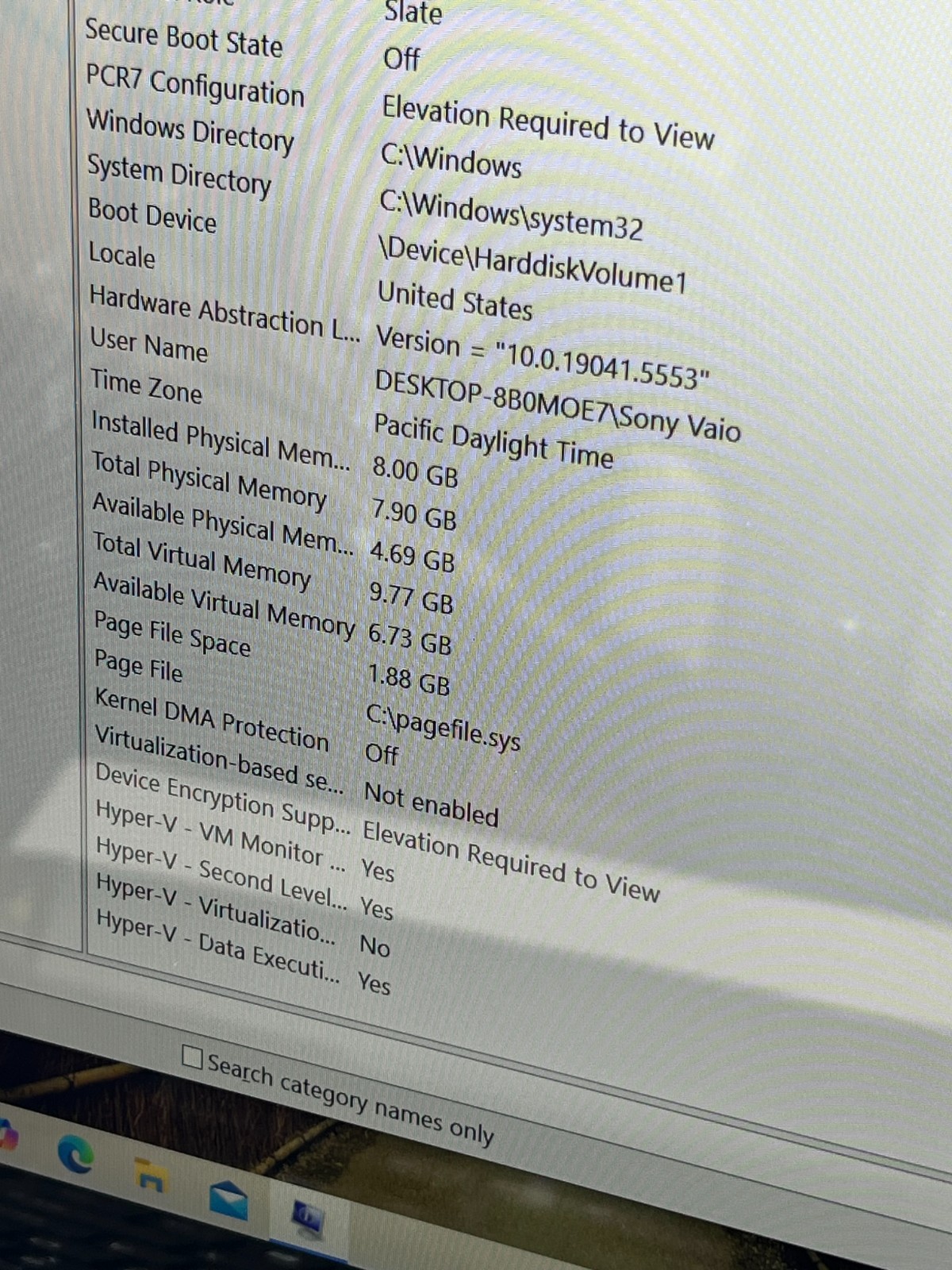 Black Sony Vaio Flip SVF15N17CXB i7-4500U 8 GB RAM 1 TB HDD Screen Issues As-Is