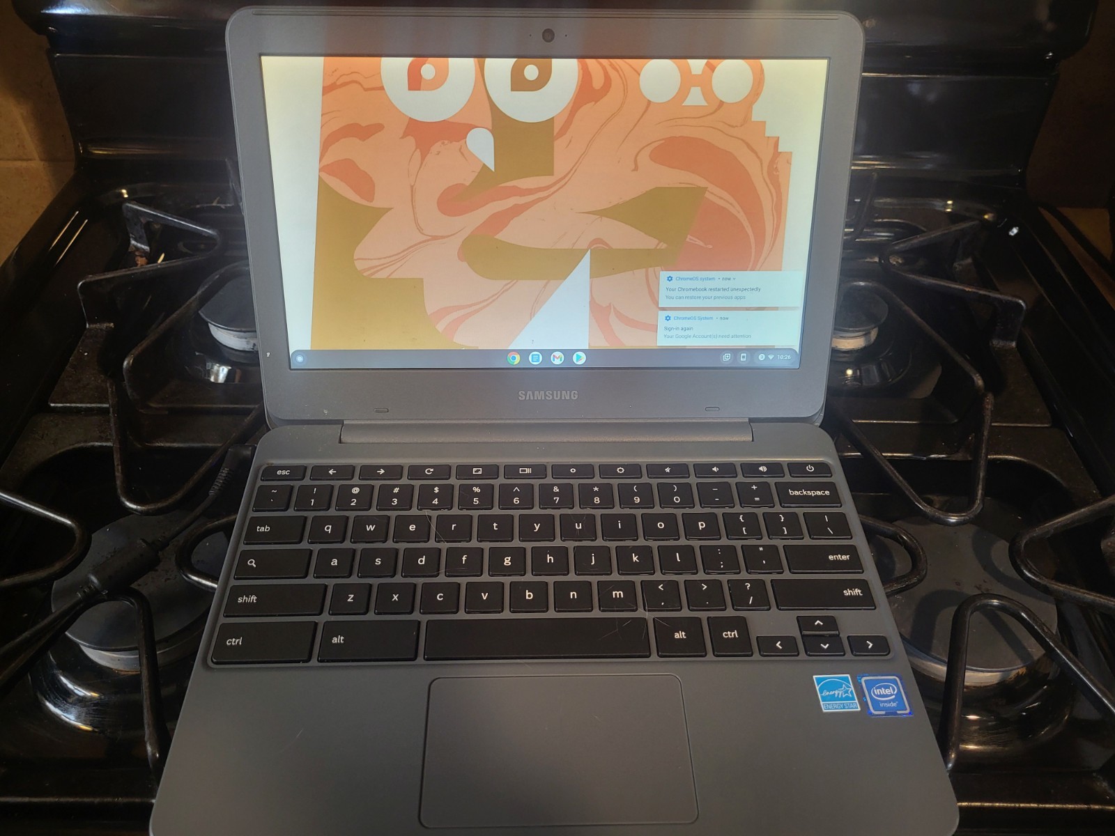 Samsung 11.6″ 4GB RAM 32GB Drive Chromebook – Charcoal