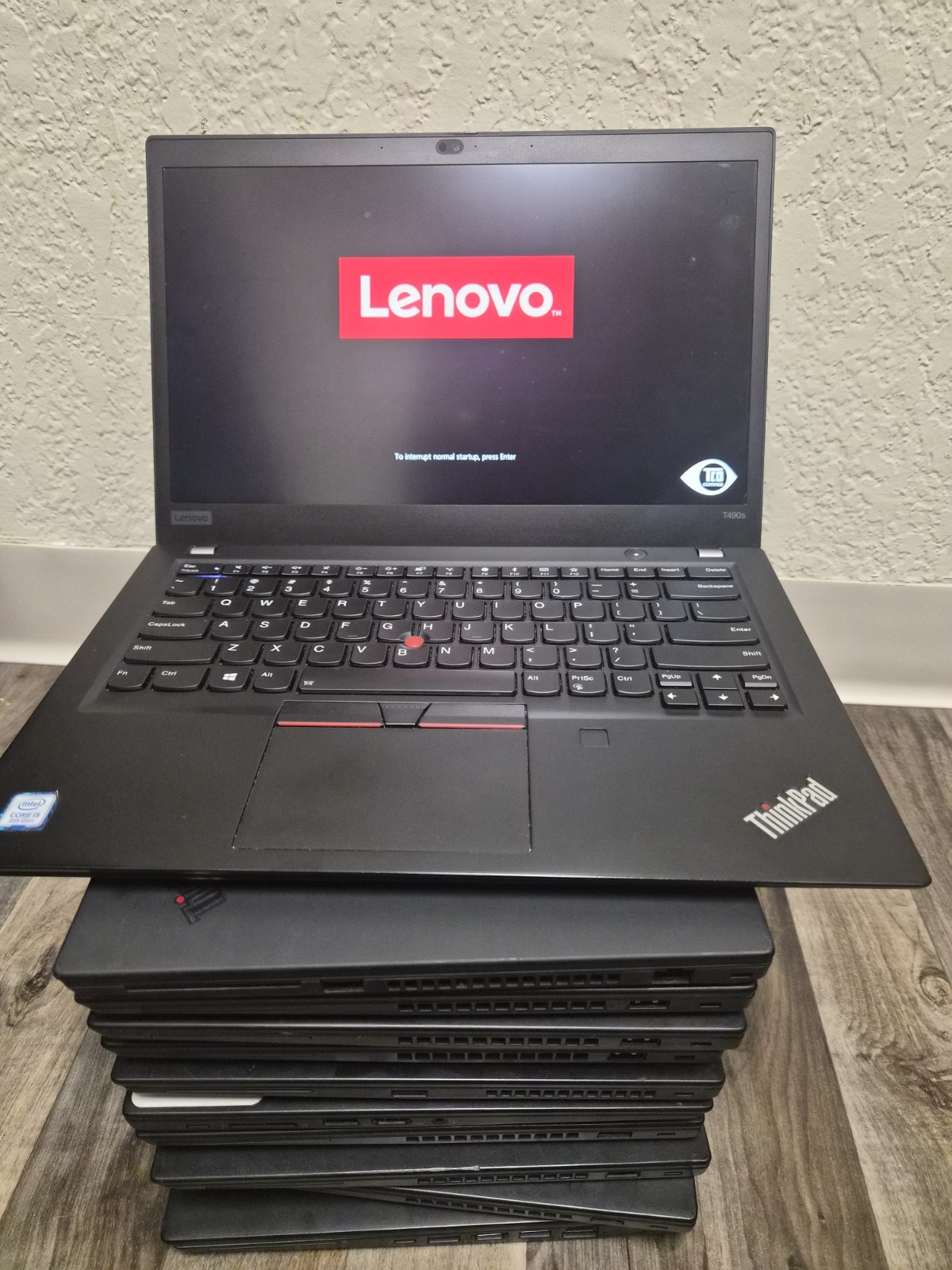 Lenovo ThinkPad T490s Intel Core i5-8365U 1.6Ghz 16GB Ram No SSD 14″ Laptop