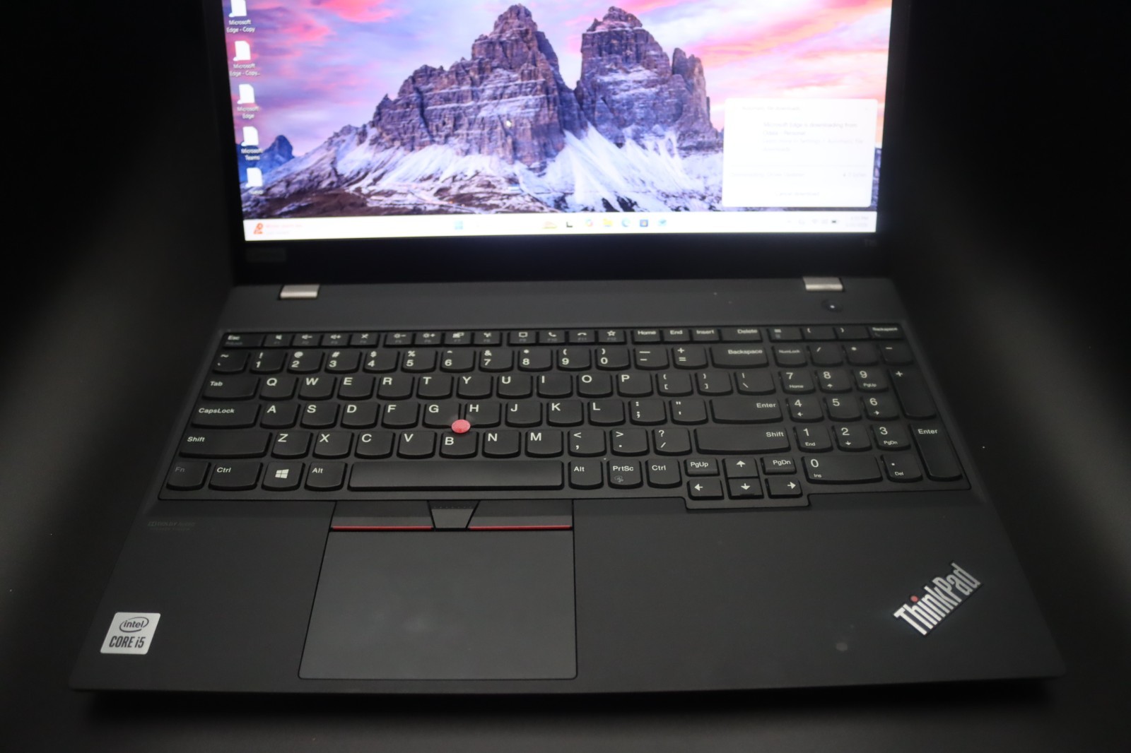 Lenovo ThinkPad T15 Gen 1 1.6 GHz i5-10210U 8GB Ram 256GB SSD – Very Good