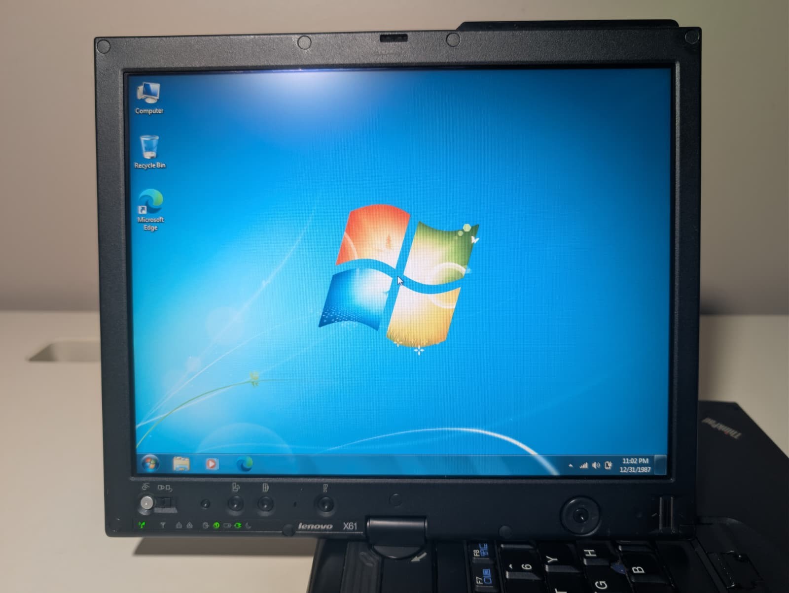 Lenovo ThinkPad X61 Tablet RARE | C2D L7500 4GB RAM 256GB SSD | Win 7 32-Bit