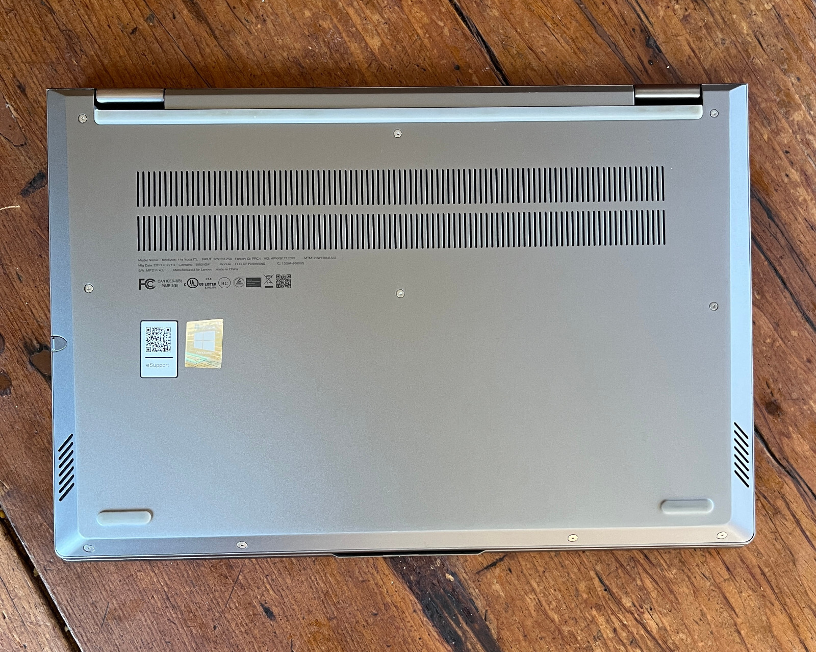 LENOVO Thinkbook 14s Yoga ITL CORE i7 Solid State NVMESSD 512GB 16GB RAM (Grey)