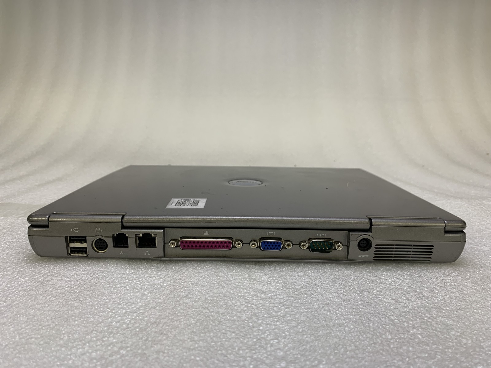 Vintage Dell Latitude D600 Intel Pentium M 1.60GHz 512MB RAM NO HDD/OS
