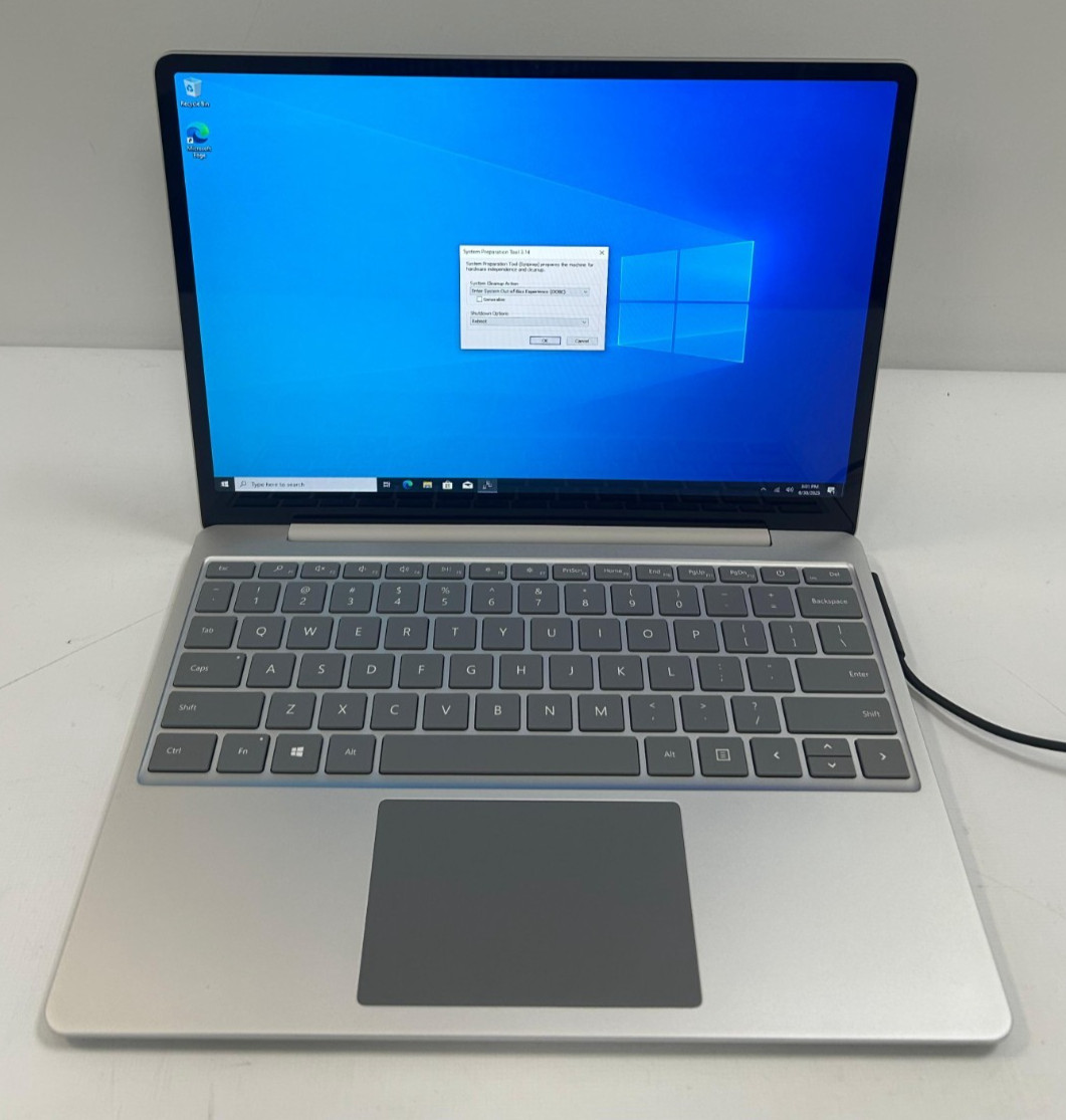 Microsoft Surface Laptop Go 1943 12.4” i5-1035G1 4GB/64GBSSD BatteryNotInstalled