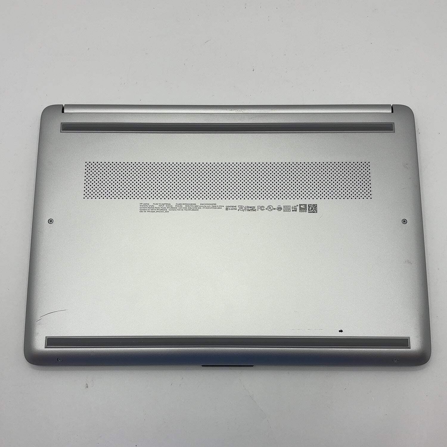 HP Laptop 14-DQ0760DX 14″ Celeron N4120 1.1GHz 4GB RAM 128GB SSD