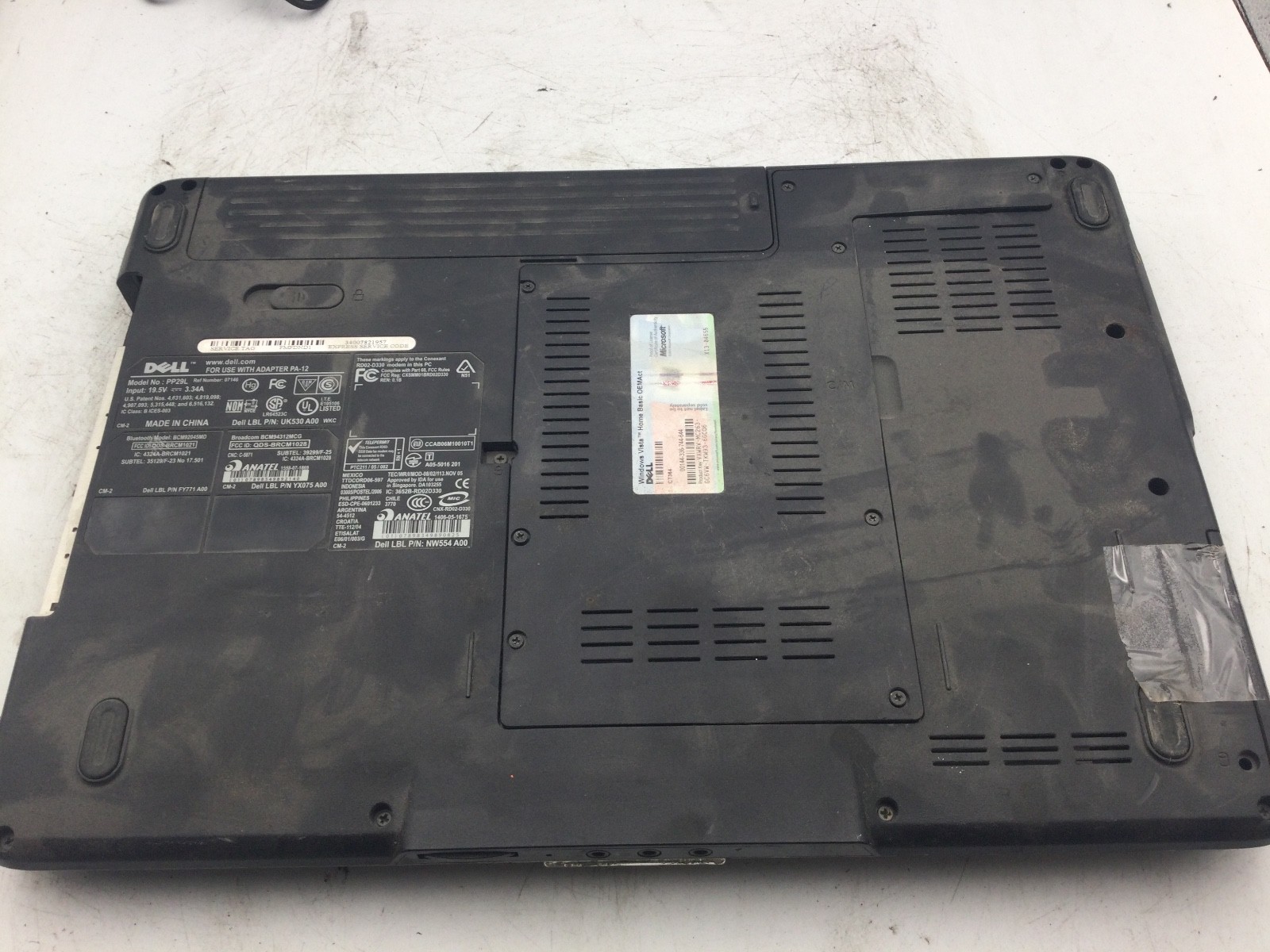 DELL INSPIRON 1525 – BOOTS TO BIOS – INTEL PENTIUM – 3GB RAM – 15″ -READ DESC-BB