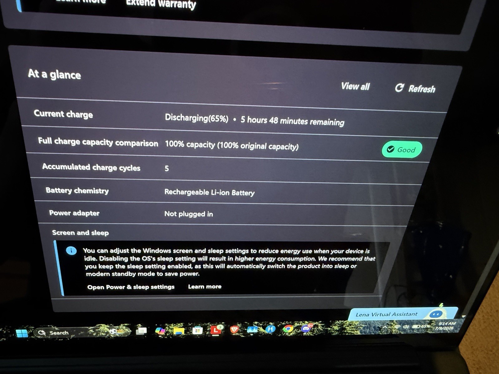 Lenovo Yoga Slim 7x 14.5” OLED Touch 32GB/1tb Snapdragon X Elite Win 11 Pro