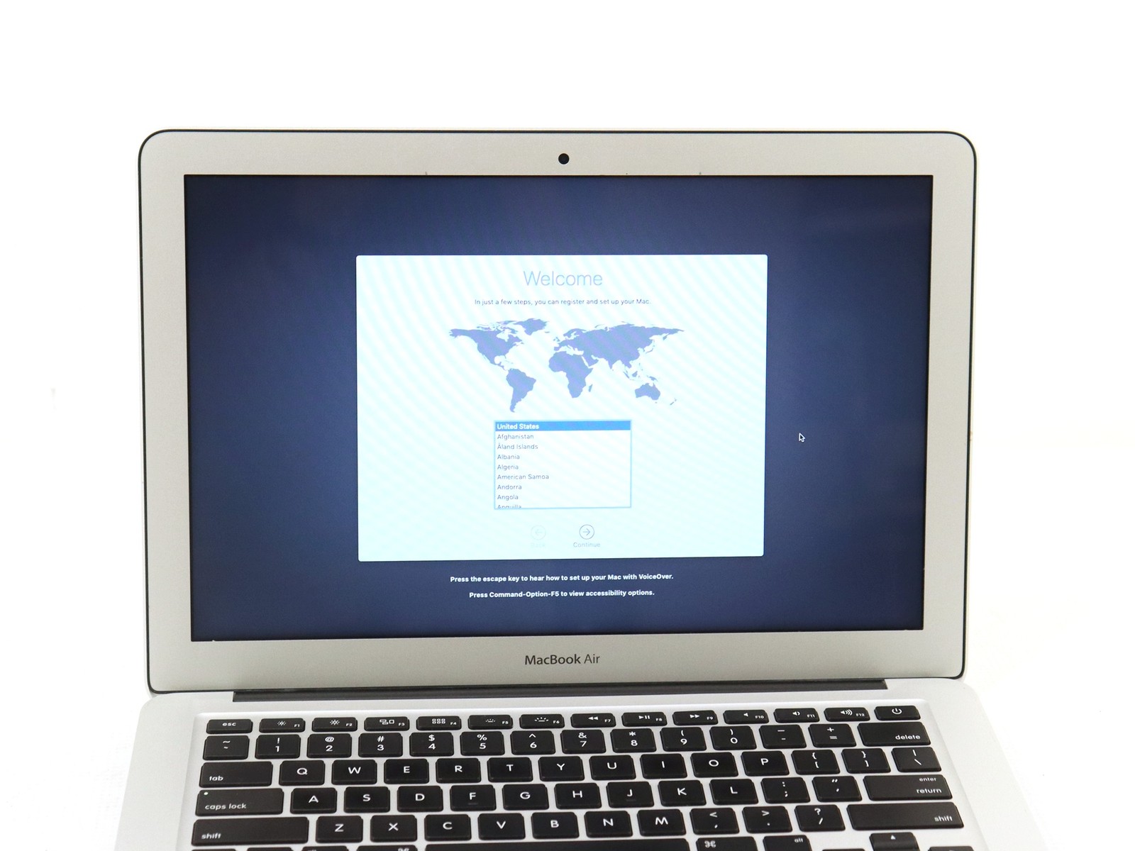 Apple MacBook Air A1466 13″ Intel Core i5-5350U 8GB 256GB NVME MacOS