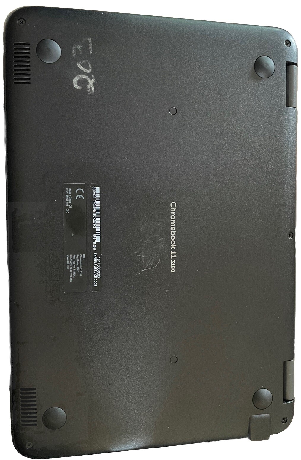 Dell Chromebook 11 3180 11.6″ (Intel Celeron 1.60GHz, 16GB eMMC, 2GB RAM) Laptop