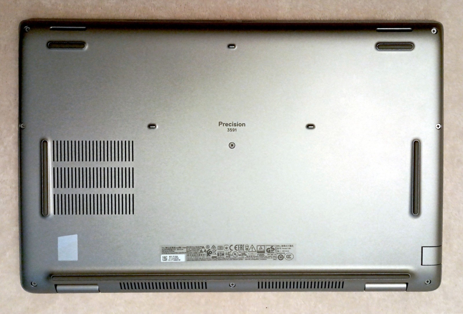 Dell Precision 3591 15.6″ Ultra 7 165H 32GB 512GB SSD RTX 1000 Ada 6GB Win11 Pro