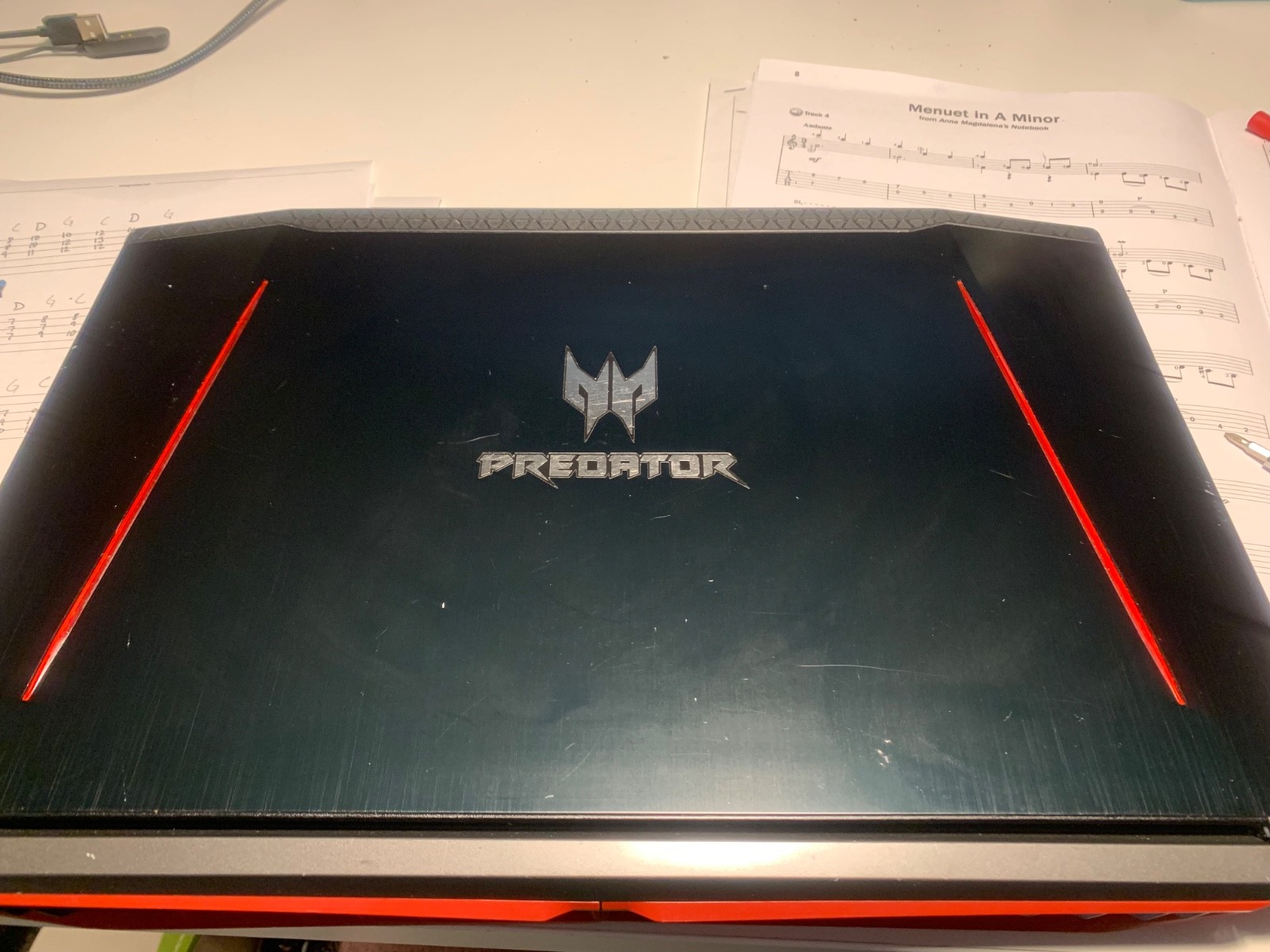 ACER Predator G3-571/Gaming Laptop/Intel i7 7700HQ /NIVIDIA 1060/16GB/NO HD