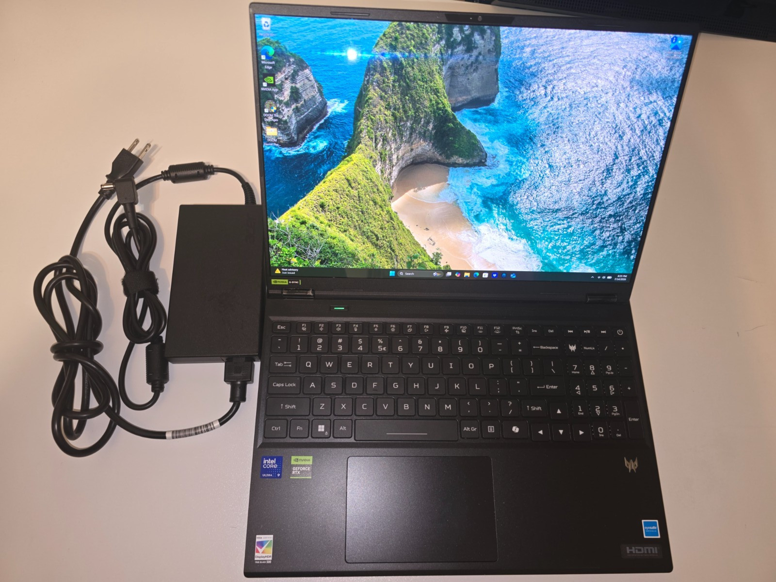 Acer Predator Helios Neo 16S AI 16″ i9 275HX 32GB RAM RTX 5070 Ti 1TB SSD