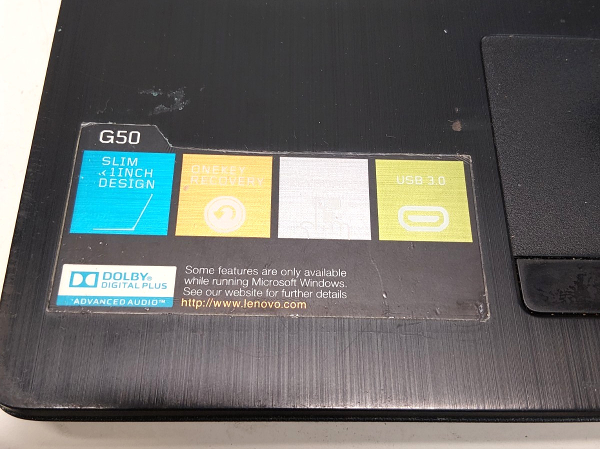 Lenovo G50 15.6″ AMD A8 Processor | For Parts/Repair #492