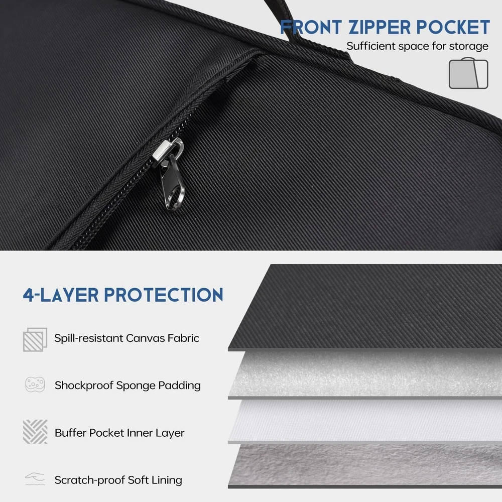 13 inch Laptop Sleeve Case for 2026 2025-2022 MacBook Air 13.6 inch M5 M4 M3 M2