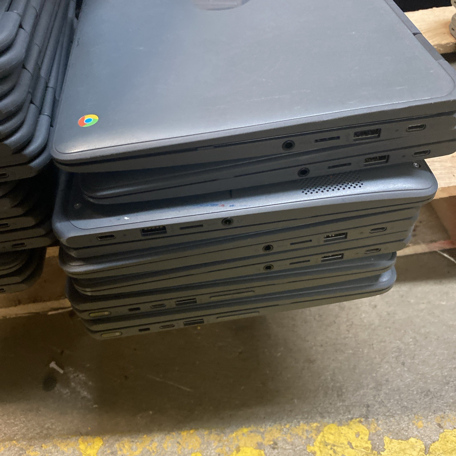 Lot Of 5- HP Chromebook X360 11 G1 EE Touchscreen