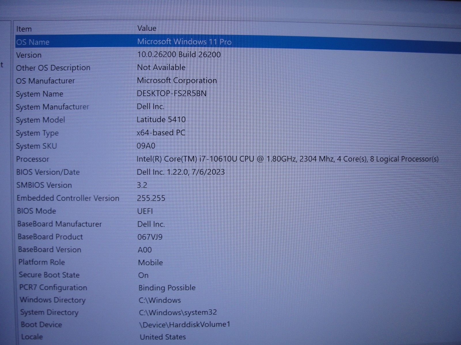 Dell Latitude 5410 14″ FHD Intel Core i7-10610U 1.8GHz 8GB RAM 512GB SSD+Charger
