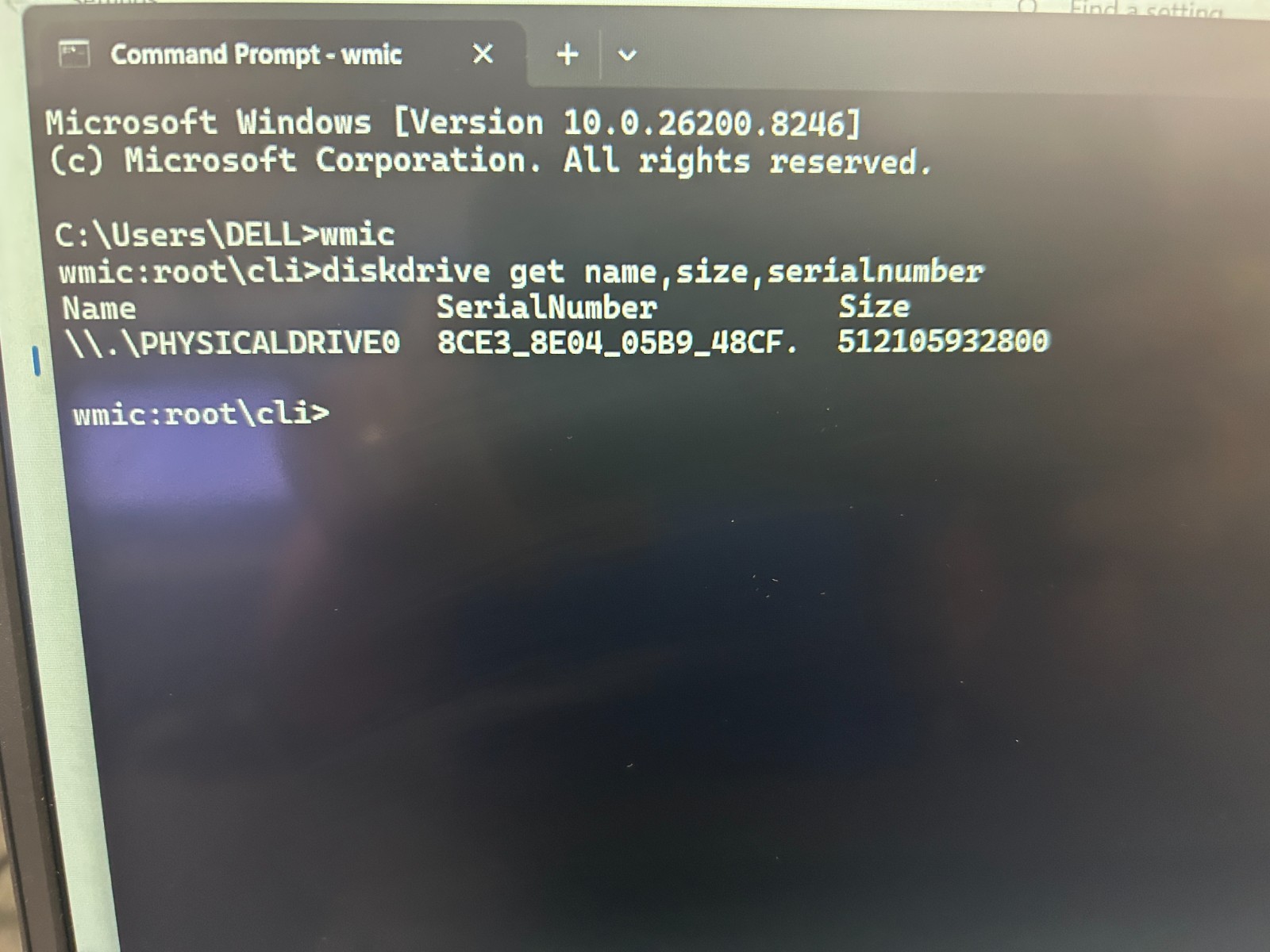 DELL 15 DC15255 G8MK9, AMD Ryzen 7 7730U, 2.00 GHz, 16 GB RAM, 512 GB NVMe SSD