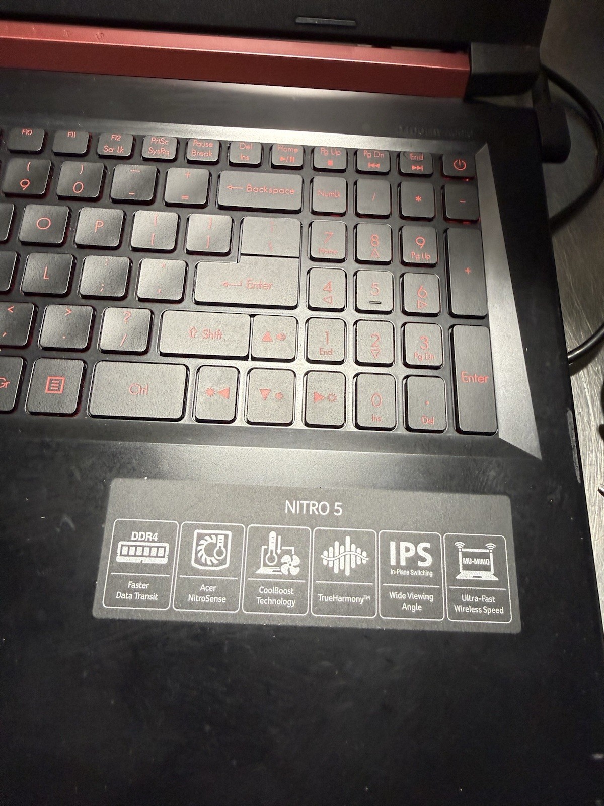 Acer NITRO 5 15.6 Intel Core I5 NVIDIA GeForce GTX 1050 8GB RAM & 1 TB SSD Drive