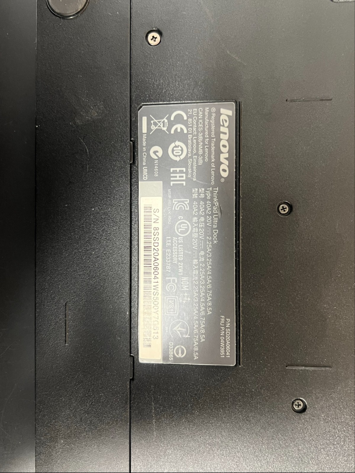 Lenovo ThinkPad T460s + Len Ultra Dock ( i5-6th, 8GB RAM, 256GB SSD ) Win 11 Pro