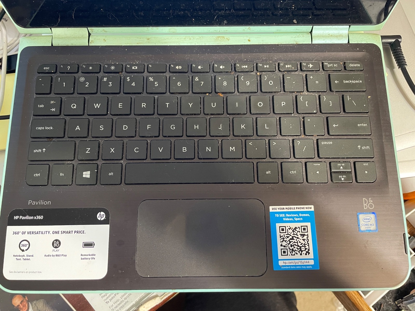 HP Pavilion x360 11-k127cl m3-6y30. W10 Factory Reset