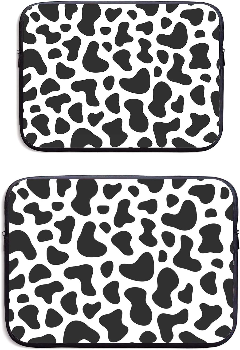 Laptop Sleeve Case Cow Print Notebook Computer Cover Bag for 13-15 Inch Laptop