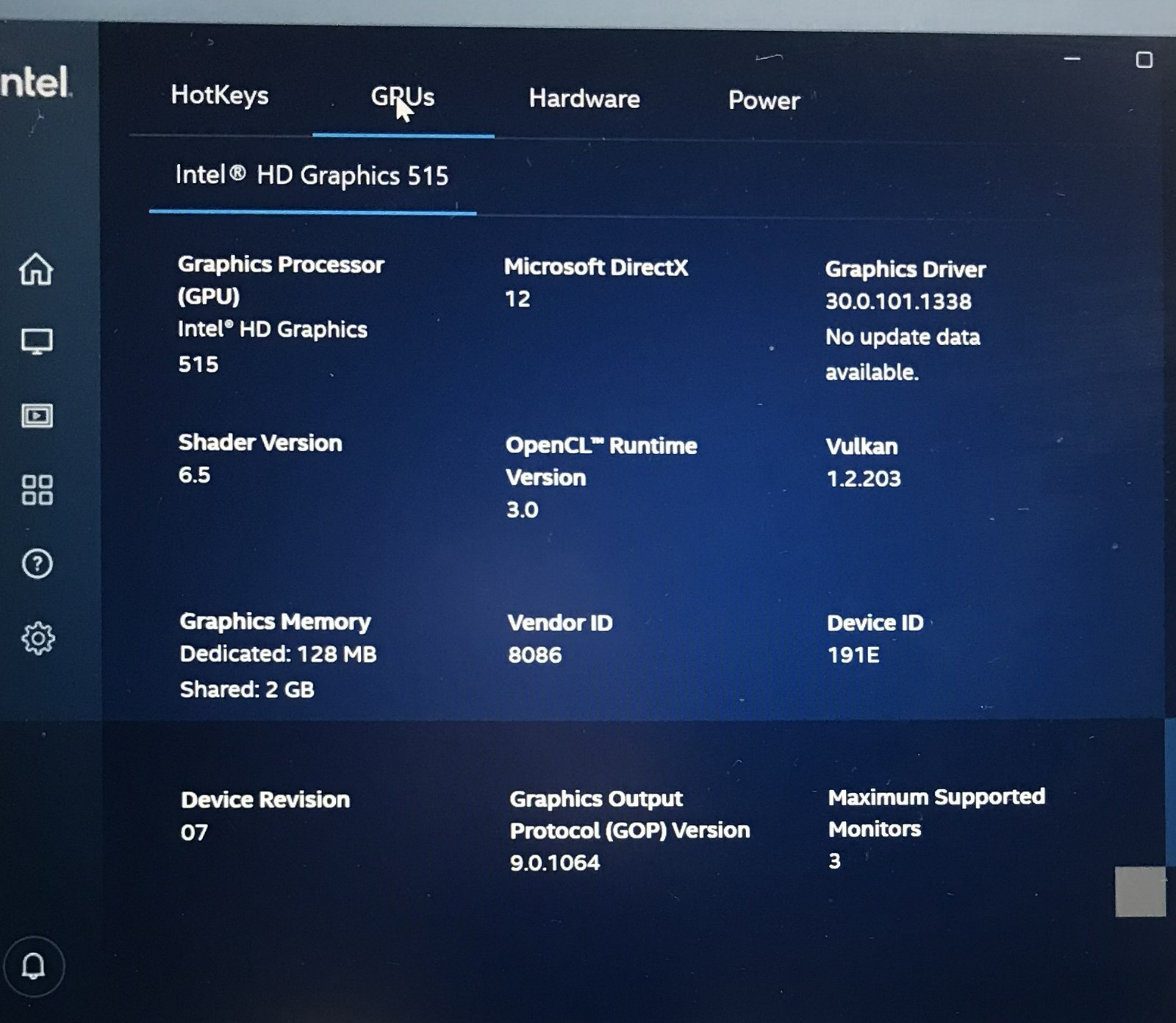 DELL LATITUDE 7370 M3-6Y30@0.90GHZ 4GB RAM 256GB NVME W11P W/AC *READ