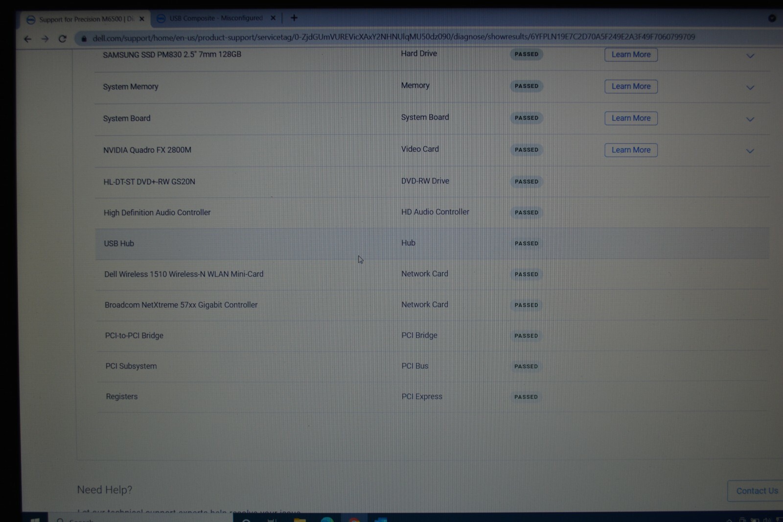 Dell Precision M6500 17in. I7 920x Extreme Nvidia Evo 830 SSD Win 10 1920×1200