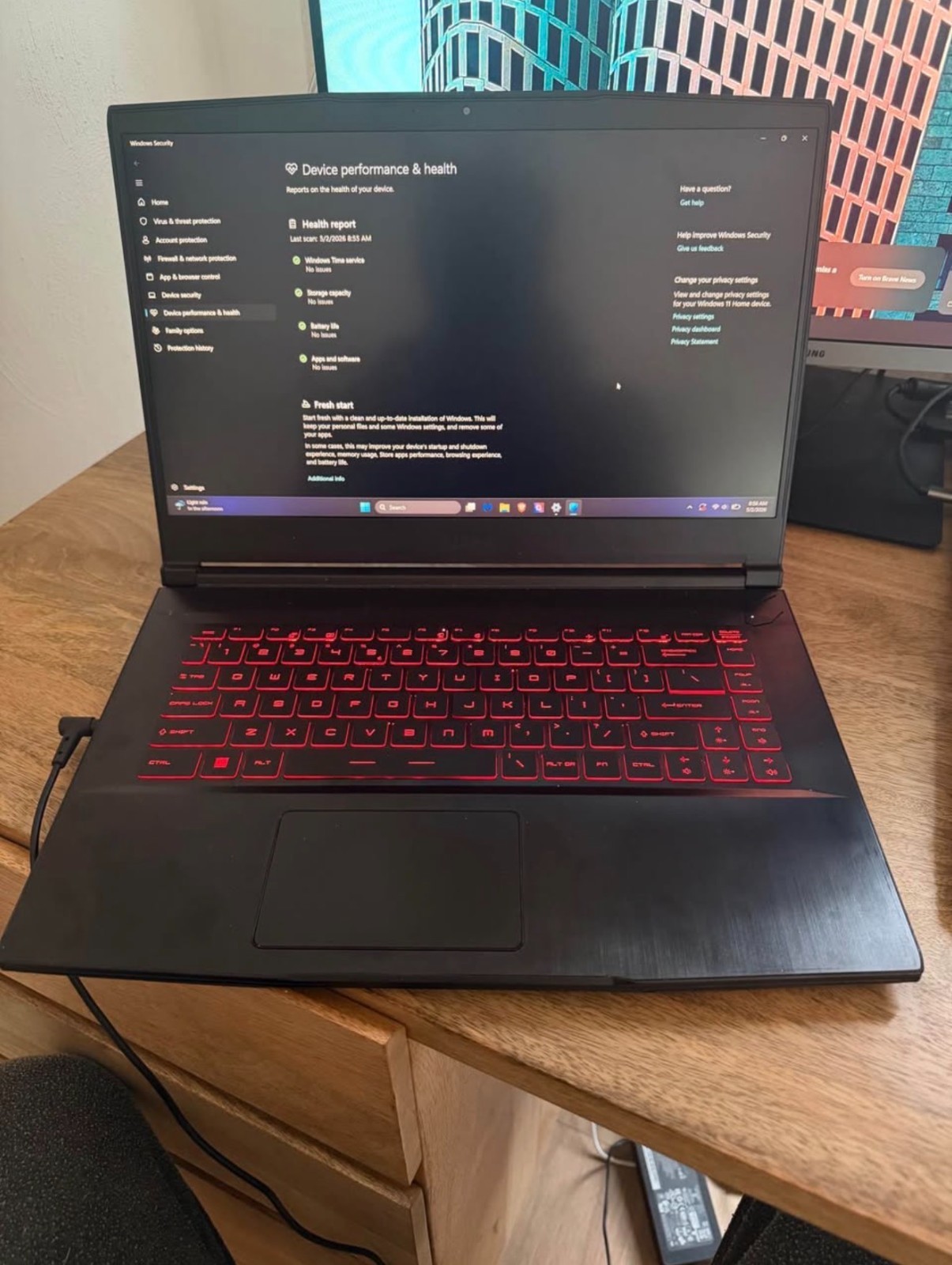 Msi gf63 thin gaming laptop