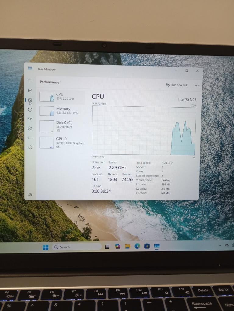15″ AUUSDA T152A WINDOWS 11 LAPTOP 16GBRAM@INTEL N95 1TBSSD (P08036041)